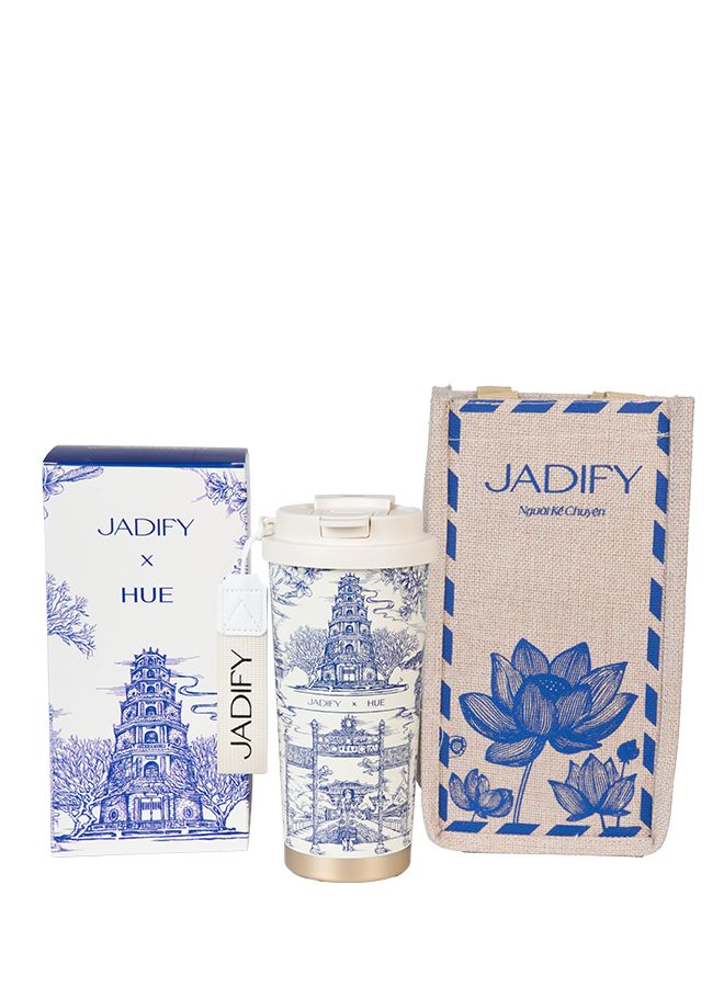 Ly Giữ Nhiệt Cao Cấp - Chạm Dấu Cố Đô - Arty Cup The Hue Imprint - 520ml - Jadify 