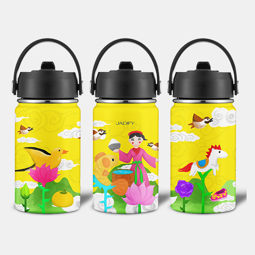  Bình giữ nhiệt cho trẻ em Jadify Kiddy Bottle – Tấm Cám 400ml 