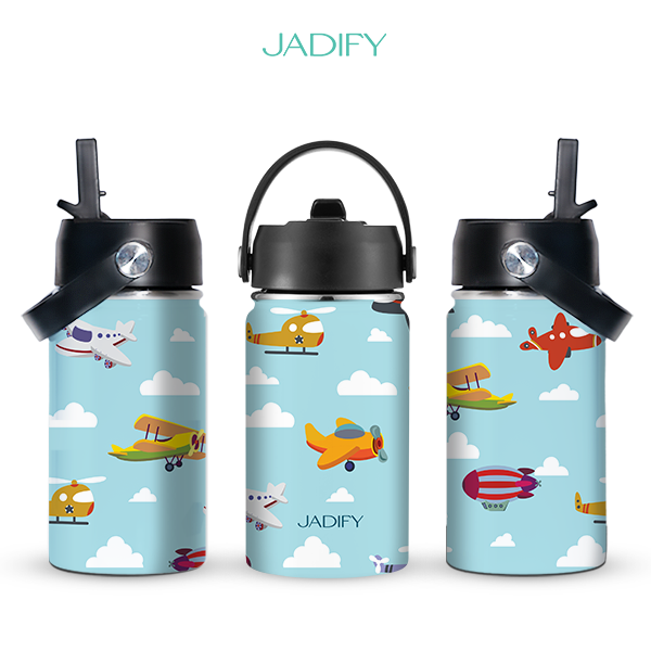  Bình giữ nhiệt cho trẻ em Jadify Kiddy Bottle – Aircraft 400ml 
