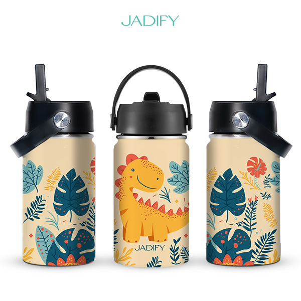  Bình giữ nhiệt cho trẻ em Jadify Kiddy Bottle – Dinosaur 400ml 