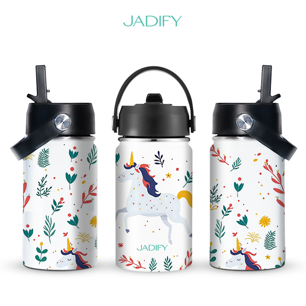  Bình giữ nhiệt cho trẻ em Jadify Kiddy Bottle – Unicorn 400ml 