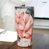  Ly Giữ Nhiệt Hoa Sen - Hương Sen Mùa Hạ  - Classy Cup Sunset – 600ml -Jadify 
