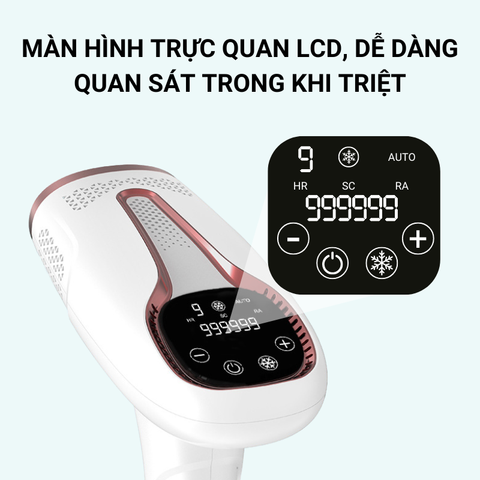 Máy triệt lông IPL Sapphire B-04 – Ulike Beauty
