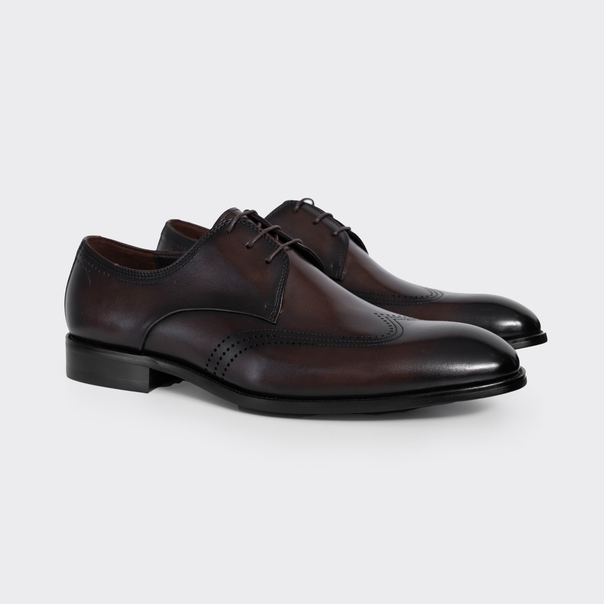 Giày Da bê Derby Nam Aristino Leather ASH0110Z