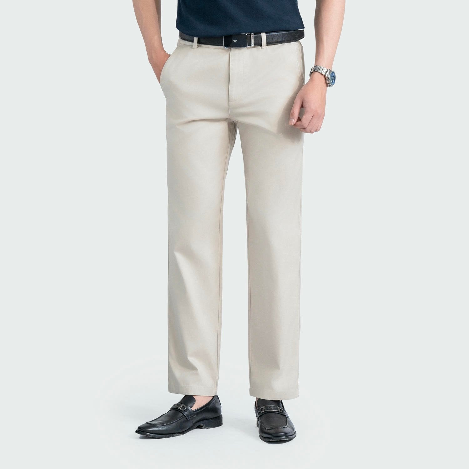 Quần Kaki Nam Aristino Regular Fit AKK0040Z