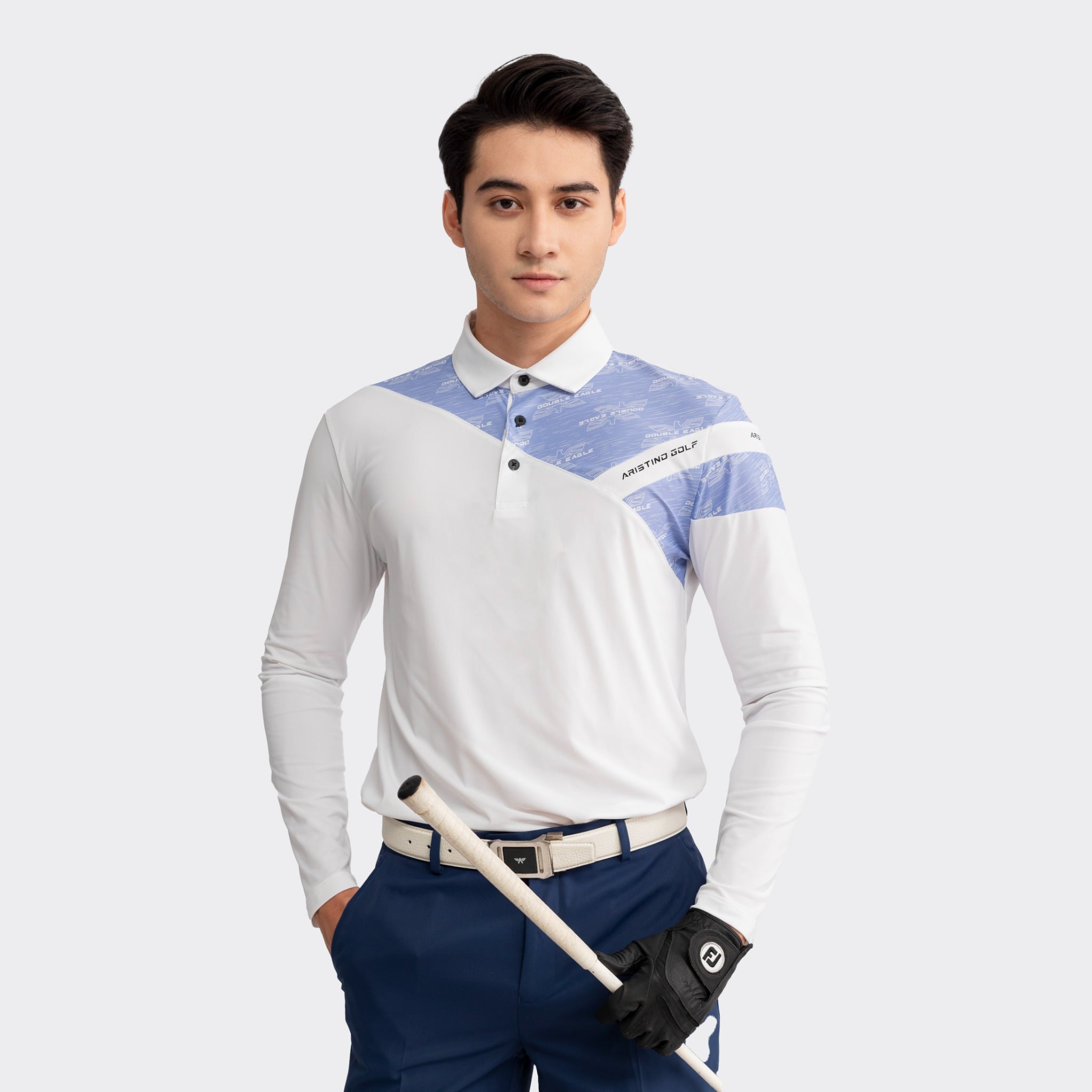 Áo Polo Anti UV Nam Aristino Golf ALPG28W2