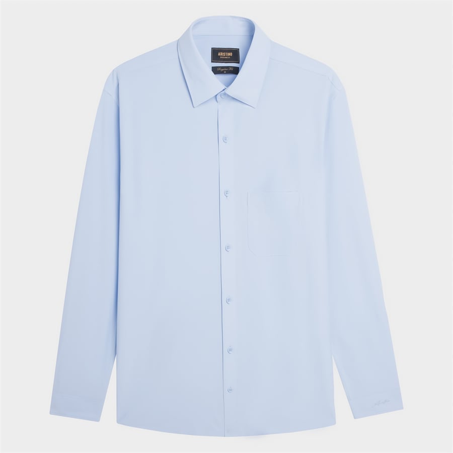 Áo Sơ Mi Knit Nhật Nam Aristino Business 1LS0680Z