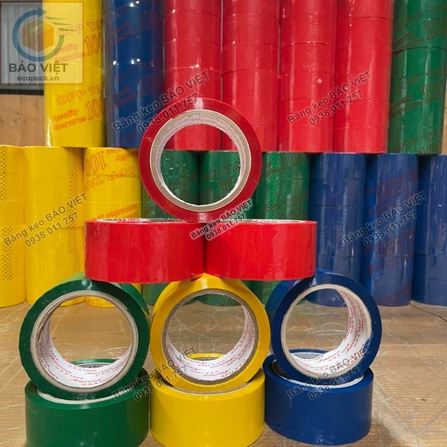  Băng dính màu 