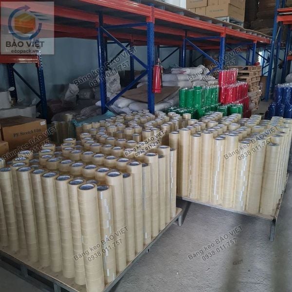 Băng keo trong suốt Ecopack đóng gói