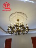  Đèn Chùm Đồng Mạ Giả Cổ HH2365/24 