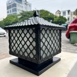  Đèn Trụ Cổng Kim Loại HH2035 