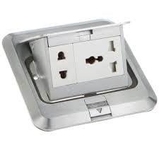  Ổ Cắm Đơn 3 Chấu Đa Năng + Ổ 2 Chấu 10A/16A v8 