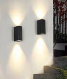  Đèn Gắn Tường Ngoài Trời 2 Đầu 