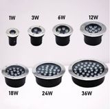  Đèn Led Âm Đất Tròn 