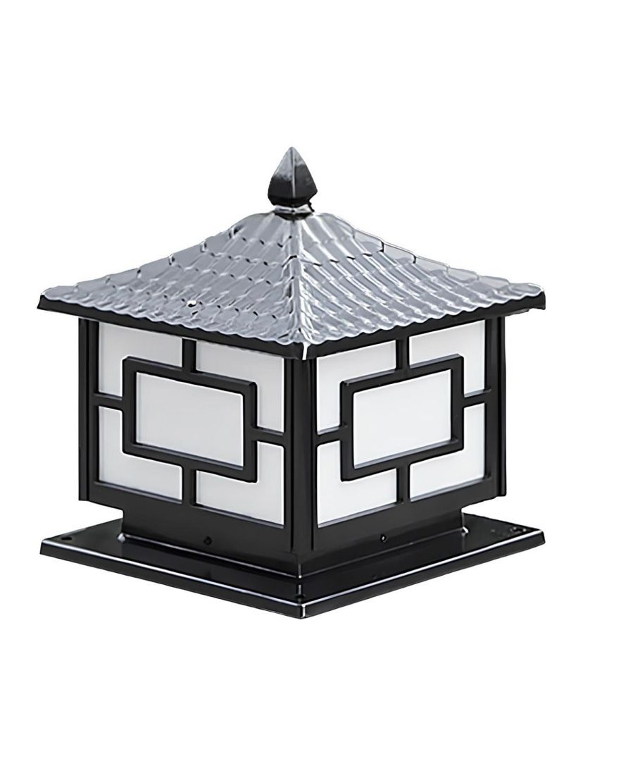  Đèn Trụ Cổng Nhôm HH5001BG/BK 