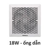  Quạt Hút Âm Trần Nanoco NCV2020-C 18W (có ống dẫn) 