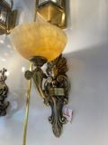  Đèn Tường Đồng Bát Đá Tự Nhiên HH9126/1 