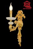  Đèn Tường Đồng Đá Mạ Vàng 24k HH9294/1 
