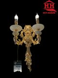  Đèn Tường Đồng Đá Mạ Vàng 24k HH9293/2 