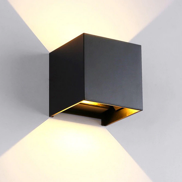  Đèn Hắt Tường HH2002 Black 