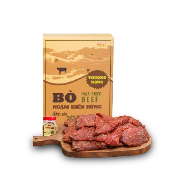  Bò ngậm kiến rừng Tigcom TIG-BNKR túi Bò một nắng, đặc sản Tây Nguyên 