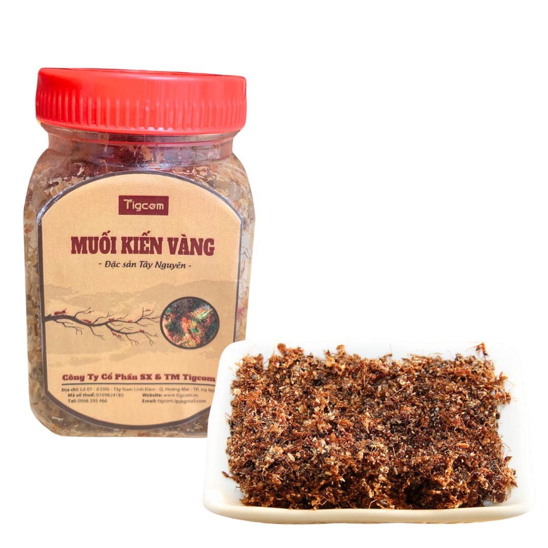  Muối kiến vàng Tây Nguyên Tigcom TIG-MKV50 lọ 50g đặc sản Tây Nguyên 