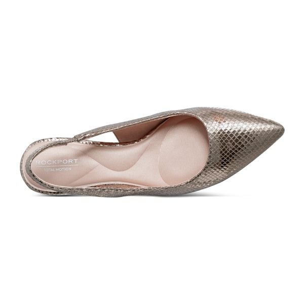 Rockport Total Motion Corine Pointy Toe  Sling Back Pump