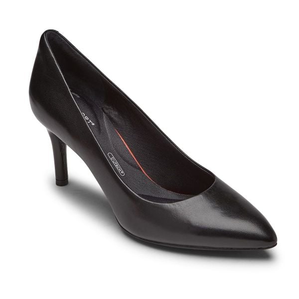 Rockport Total Motion 75Mm Pointy Heel Plain Pump