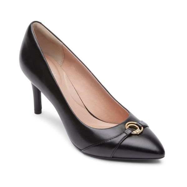 Rockport Total Motion 75Mm Pointy Heel Ornament Pump