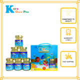  Hộp quà 6 hũ Yến sào hương vani Kids Grow Plus 70ml 