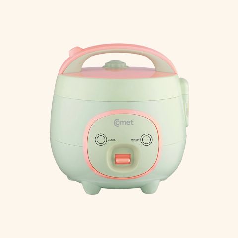  NỒI CƠM ĐIỆN NẮP GÀI 0.8L COMET CM8006 
