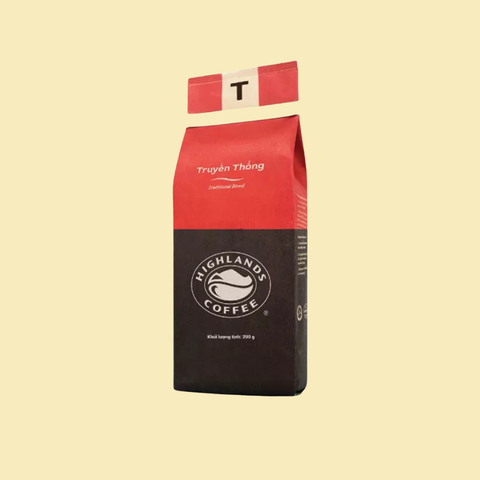  Cà phê Rang xay Truyền thống Highland Coffee 200g 