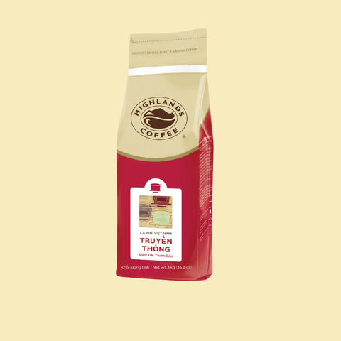  Cà Phê Bột Truyền Thống Highlands Coffee 1kg 