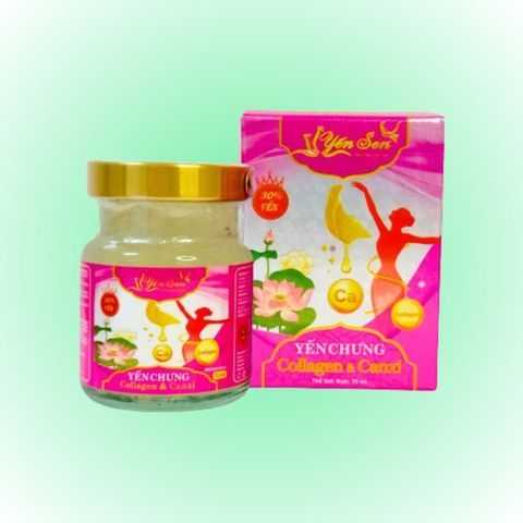  Yến Sen Collagen canxi 30% yến 70ml 