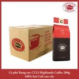  Thùng 12 gói Cà phê Rang xay Culi Highlands coffee 200g 