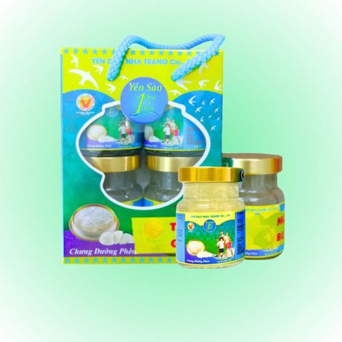  Hộp 4 hũ yến Sào trẻ em đường phèn One a day 70ml 