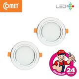  Đèn đèn Led Âm Trần Đổi Màu Siêu Mỏng Standard Comet 7W CD03M0070 