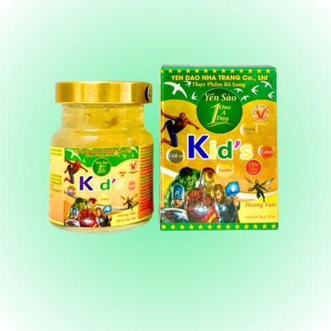  Yến Sào trẻ em hương vani One a day kids 70ml 