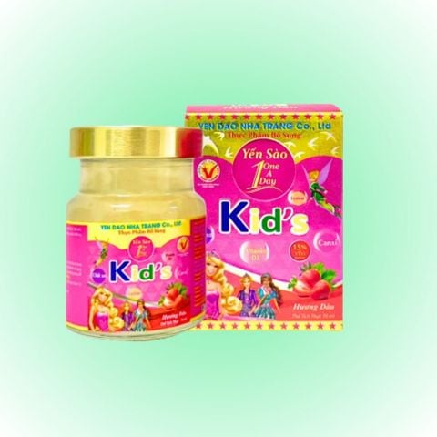  Yến Sào trẻ em hương dâu One a day kids 70ml 