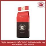  Cà phê Rang xay Truyền thống Highland Coffee 200g 