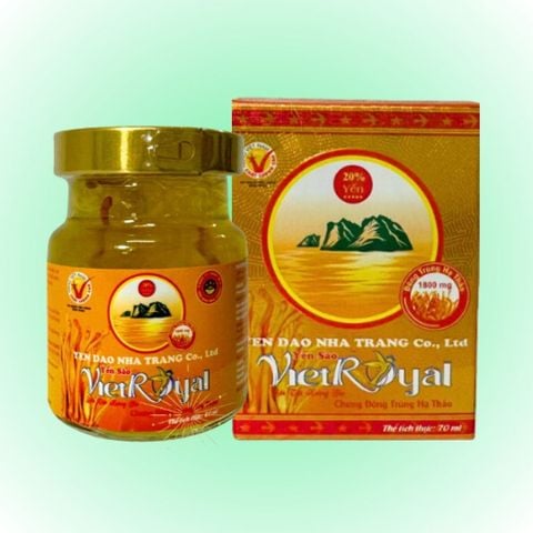  Yến sào đông trùng hạ thảo VietRoyal 70ml 