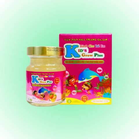  Yến sào trẻ em hương dâu  Kids Grow Plus 70ml 
