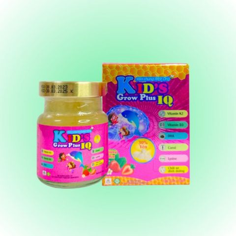  Yến sào trẻ em bổ sung IQ Kids Grow Plus 70ml 