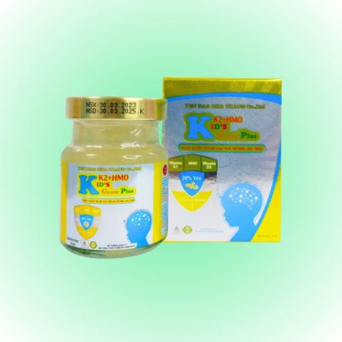  Yến sào trẻ em K2 HMO Kids Grow Plus 70ml 