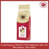  Thùng 15 KG Cà phê bột Truyền thống Highlands Coffee 1kg 