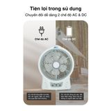  Quạt sạc bàn hiệu AC 12W ARF03D106 