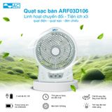  Quạt sạc bàn hiệu AC 12W ARF03D106 