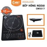  BẾP HỒNG NGOẠI NÚT BẤM 2000W COMET CM5517 