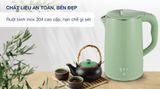  BÌNH ĐUN SIÊU TỐC 1,8L INOX 304 COMET CM8218 