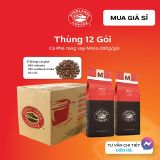  Thùng 12 gói Cà phê Rang xay Moka Highlands Coffee 200g 
